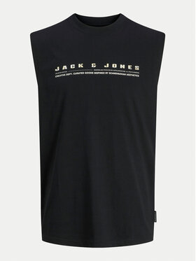 Jack&Jones Jack&Jones Майка Charge 12274740 Чорний Relaxed Fit