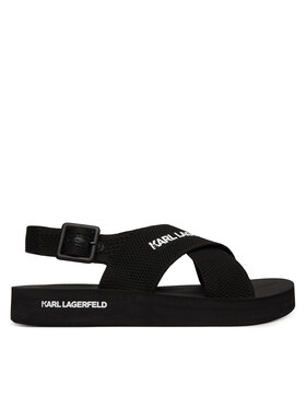 KARL LAGERFELD KARL LAGERFELD Sandale Atlantik KL70526 Negru