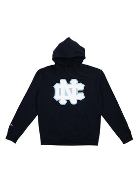 Mitchell & Ness Mitchell & Ness Mikina NCAA LARGE LOGO HOODY Tmavomodrá Regular Fit