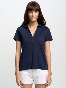 BIG STAR BIG STAR Polo FREMENKA_403_150 Granatowy Regular Fit