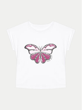 Pepe Jeans Pepe Jeans T-shirt Qwana PG503073 Bijela Regular Fit