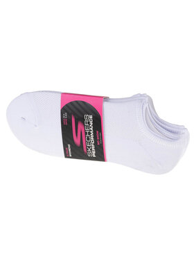 Skechers Skechers Calzini corti Skechers 3pk Womens Super Stretch Socks Bianco