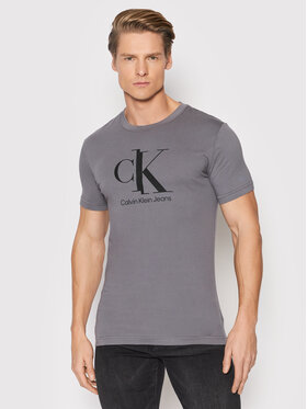 Calvin Klein Jeans Calvin Klein Jeans T-Shirt J30J319713 Γκρι Regular Fit