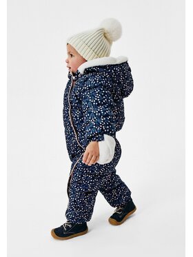 minoti minoti Kombinezon zimowy 21babysnow1 Granatowy Regular Fit