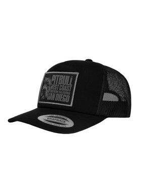 PITBULL PITBULL Czapka z daszkiem Trucker Blood Dog Czarny