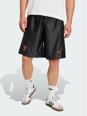 adidas adidas Szorty sportowe 161956 Czarny Loose Fit