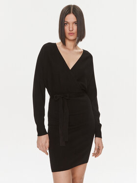 Liu Jo Liu Jo Плетена рокля 5F3031 MS49I Черен Slim Fit