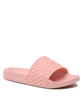 Tommy Hilfiger Tommy Hilfiger Чехли Th Monogram Pool Slide FW0FW06987 Розов
