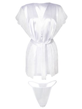 DKaren Lingerie DKaren Lingerie Szlafrok Bridget Biały