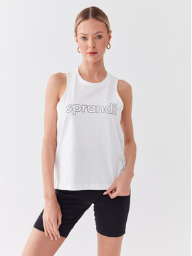 Sprandi Sprandi Top SP3-TPD001 Biela Regular Fit