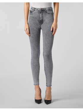 PHILIPP PLEIN PHILIPP PLEIN Jeans 30218 Grigio Slim Fit