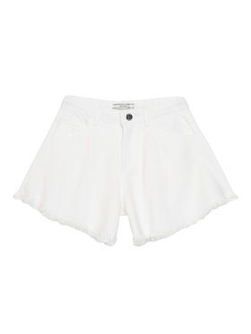 Guess Guess Дънкови шорти J6RD11 WH1T0 Бял Regular Fit