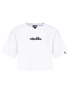 Ellesse T-shirt Fireball SGB06838 Bijela Loose Fit