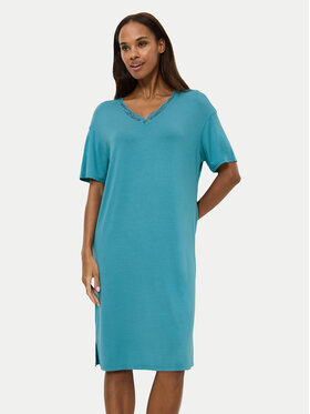 Triumph Triumph Hálóing Timeless Sensuality 10222628 Türkizkék Relaxed Fit