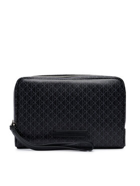 Calvin Klein Calvin Klein Несесер Emblem Aop Coated Pouch W/ Handl LV04D1240G Черен