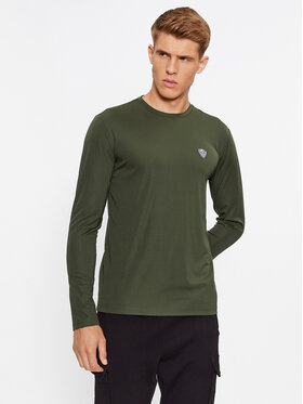 EA7 Emporio Armani EA7 Emporio Armani Manches longues 8NPT17 PJRGZ 1845 Vert Regular Fit
