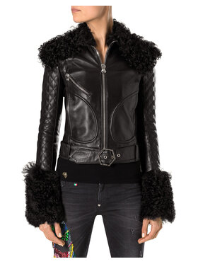 PHILIPP PLEIN PHILIPP PLEIN Džegínsy 30787 Čierna Jegging Fit