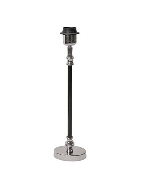 Decoratore Decoratore Lampa Stołowa Bettina Nikiel Wys. 41cm Czarny
