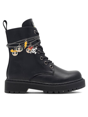 Powerpuff Girls Powerpuff Girls Черевики AW23-127WBPPG Чорний