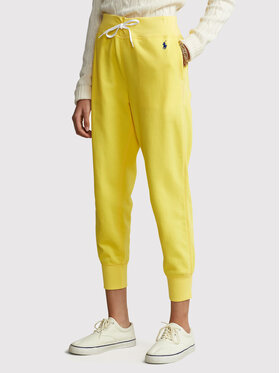 Polo Ralph Lauren Polo Ralph Lauren Spodnie dresowe 211780215022 Żółty Regular Fit