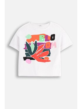 Coccodrillo Coccodrillo T-Shirt WC5143201MGJ-001 Bílá Regular Fit