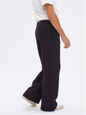 Americanos Americanos Sportinės kelnės Unisex Chicago Juoda Wide Leg