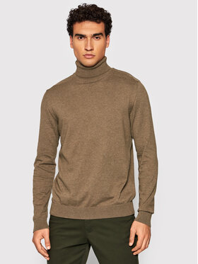 Selected Homme Selected Homme Rolák Berg 16074684 Hnědá Regular Fit