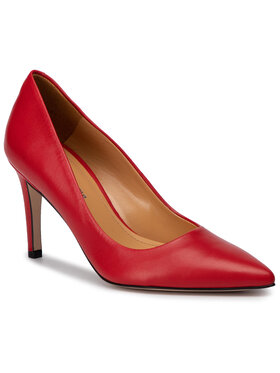 Solo Femme Solo Femme Pantofi cu toc subțire 75403-88-K47/000-04-00 Roșu