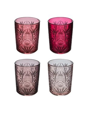 MIAhome MIAhome Komplet szklanek 4 szt. Ayla 350 ml Kolorowy