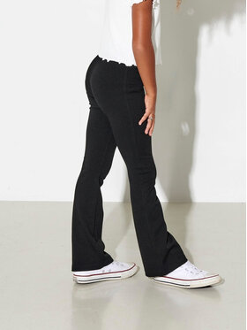 Kids ONLY Kids ONLY Szövet nadrág Paige 15193010 Fekete Flared Fit
