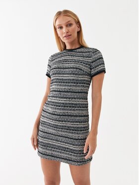 Silvian Heach Silvian Heach Kleid für den Alltag GPA23384VE Schwarz Regular Fit