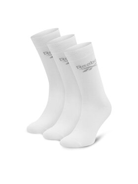 Reebok Reebok Набір з 3 пар низьких шкарпеток unisex R0367-SS24 (3-pack) Білий