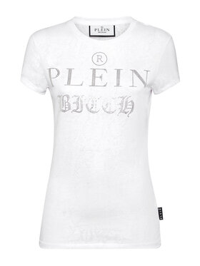 PHILIPP PLEIN PHILIPP PLEIN T-shirt 20063 Bianco Skin Tight Fit