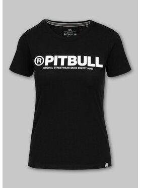 PITBULL PITBULL T-Shirt Koszulka damska Pitbull R XS Czarny Regular Fit