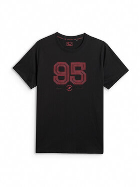 4F 4F T-Shirt SPORTS CLUB Czarny Regular Fit