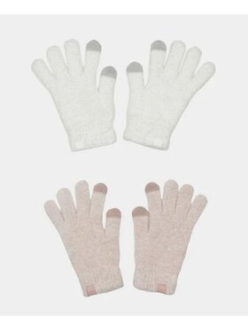 Skechers Skechers Rękawiczki FEATHER YARN GLOVE Różowy