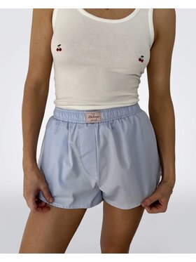 Le Songe Le Songe Top CHERRY Biały Basic Fit