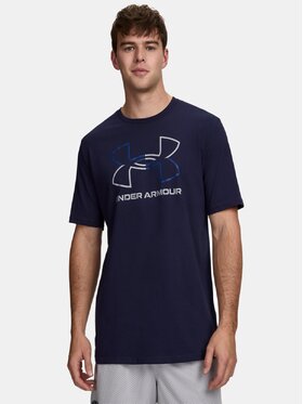 Under Armour Under Armour T-Shirt UA-1382915 Granatowy Active Fit