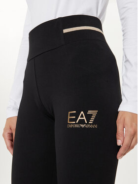 EA7 Emporio Armani Leggings 8NTP68 TJ01Z 0210 Crna Regular Fit