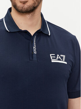 EA7 Emporio Armani Polo 3DPF17 PJ03Z 1554 Tamnoplava Regular Fit