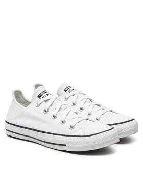 Converse Modne Superge Ctas Crush Heel Ox A03076C Bela