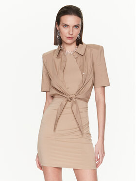 Patrizia Pepe Patrizia Pepe Vsakodnevna obleka 8A1055/J013-B752 Bež Regular Fit