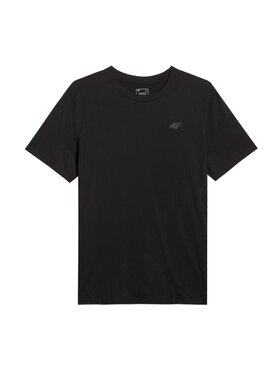4F 4F T-Shirt NOS Czarny Regular Fit