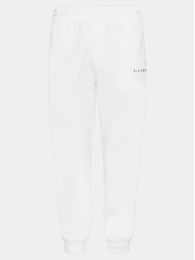 Richmond X Richmond X Pantaloni da tuta Santuccio UMP24240PA Bianco Regular Fit