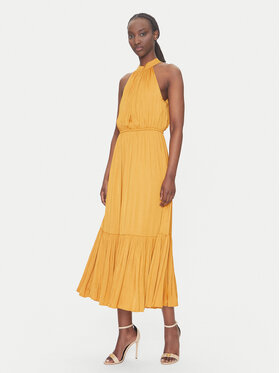 Morgan Morgan Rochie cocktail 222-RAMAGE Galben Regular Fit