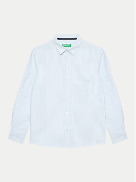 United Colors Of Benetton United Colors Of Benetton Cămașă 547NCQ03D Albastru Regular Fit