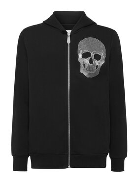 PHILIPP PLEIN PHILIPP PLEIN Mikina 15005 Černá Regular Fit