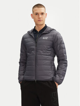 EA7 Emporio Armani EA7 Emporio Armani Kurtka puchowa 8NPB24 PNGPZ U8115 Szary Regular Fit