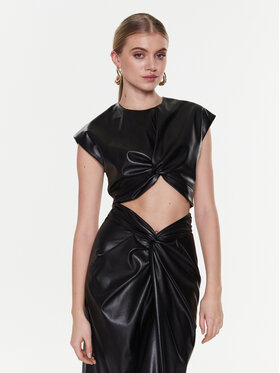 MSGM MSGM Särkpluus 3441MDT08 237110 Must Regular Fit