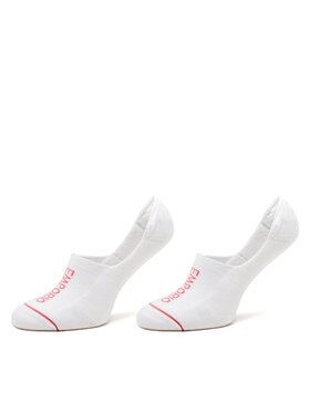 Emporio Armani Emporio Armani Sada 2 párů dámských ponožek 292315 4R227 00010 Bílá